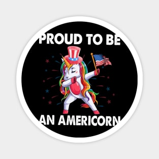 Proud To Be An Americorn 4th Of July Magnet